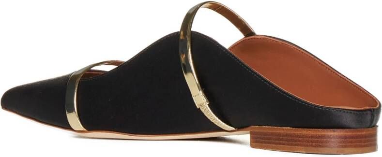 Malone Souliers Maureen Platte Sandalen Black Dames