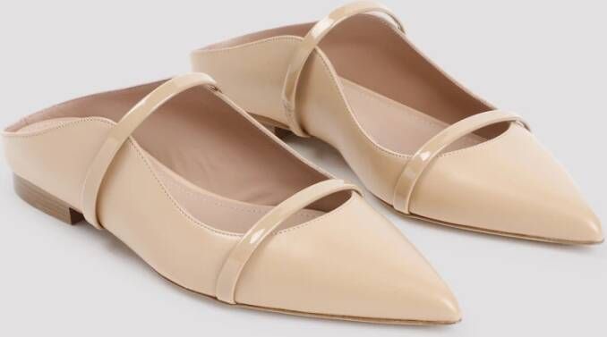 Malone Souliers Nude & Neutrals Ballerina Elegant Stijl Beige Dames