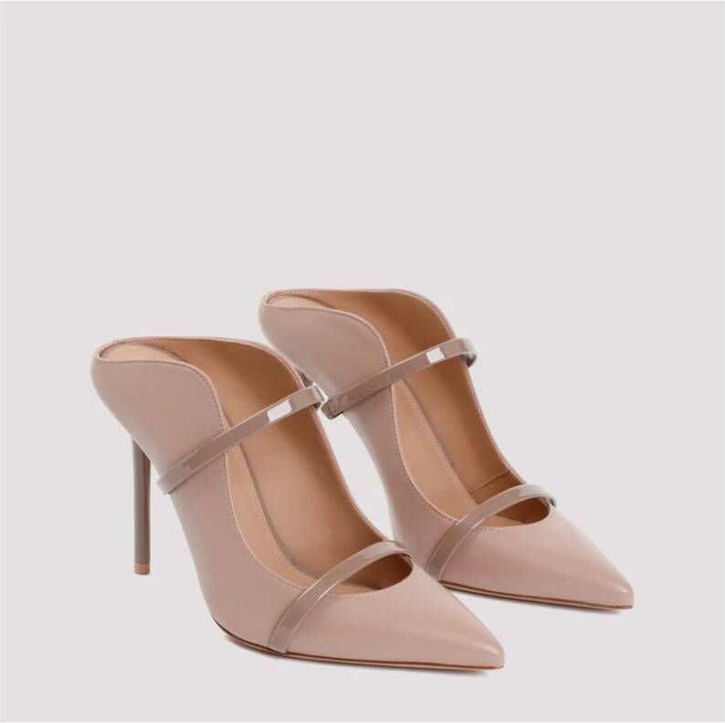 Malone Souliers Nude Leren Maureen Pumps Beige Dames