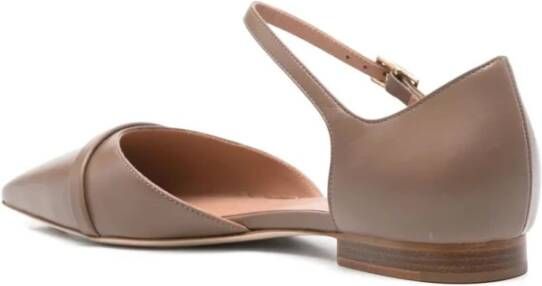 Malone Souliers Platte Mary Jane Schoenen Brown Dames