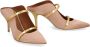 Malone Souliers Satin Stiletto Muiltjes Beige Dames - Thumbnail 2