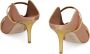 Malone Souliers Satin Stiletto Muiltjes Beige Dames - Thumbnail 3