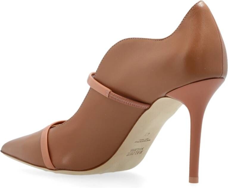 Malone Souliers Schoenen met hak Maureen Beige Dames