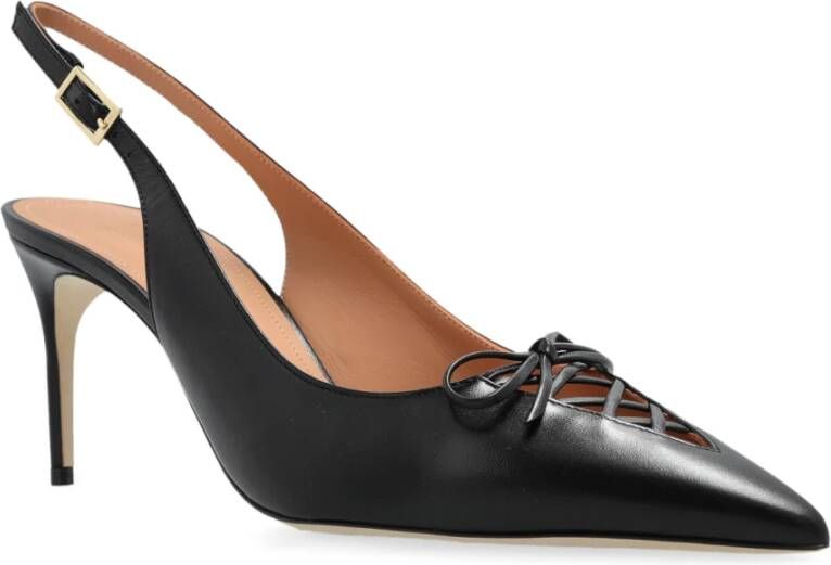 Malone Souliers Schoenen met hak Trudie Black Dames