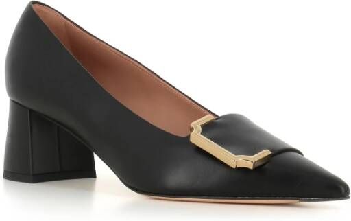 Malone Souliers Zwarte hakken puntige neus pumps Black Dames