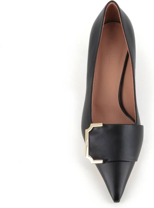 Malone Souliers Zwarte hakken puntige neus pumps Black Dames