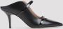 Malone Souliers Zwarte Leren Pumps met Puntige Neus Black Dames - Thumbnail 3