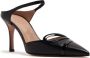 Malone Souliers Zwarte Leren Puntige Slip-On Hakken Black Dames - Thumbnail 3