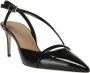 Malone Souliers Zwarte leren stilet slingbacks Black Dames - Thumbnail 2