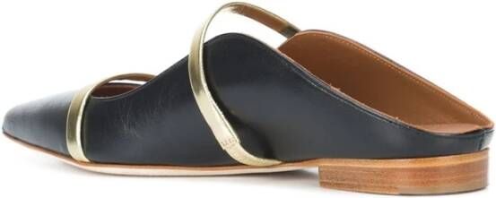 Malone Souliers Zwarte platte Mules Maureen schoenen Black Dames