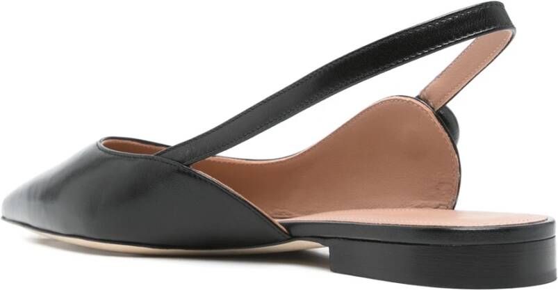 Malone Souliers Zwarte Platte Slingback Schoenen Black Dames