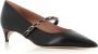 Malone Souliers Zwarte puntige neus hakken Black Dames - Thumbnail 3