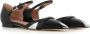 Malone Souliers Zwarte puntige platte schoenen Black Dames - Thumbnail 2