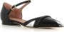 Malone Souliers Zwarte puntige platte schoenen Black Dames - Thumbnail 3