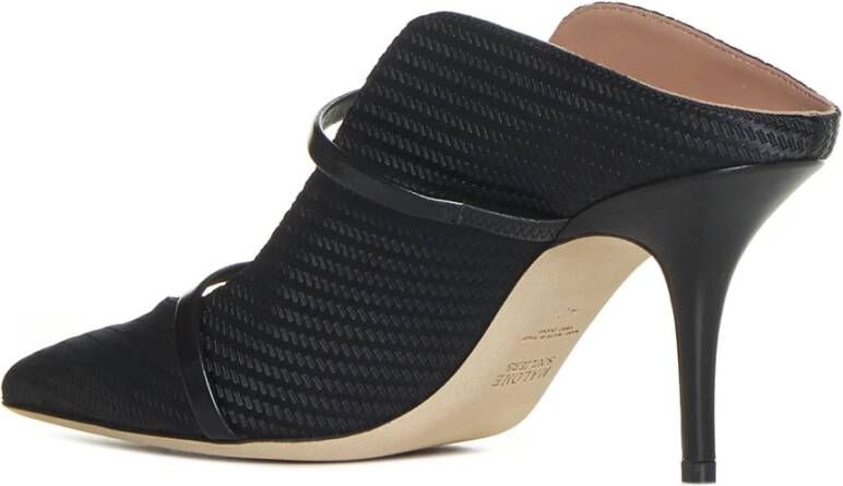 Malone Souliers Zwarte Sandalen voor Vrouwen Black Dames