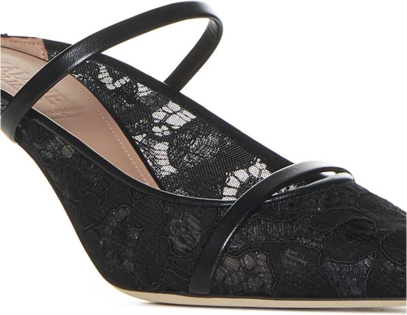 Malone Souliers Zwarte Sandalen voor Vrouwen Black Dames