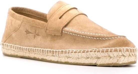 Manebí Beige Platte Schoenen Beige Heren