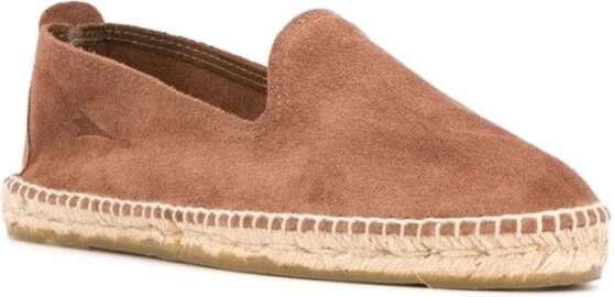 Manebí Bruine Platte Espadrilles Schoenen Brown Heren