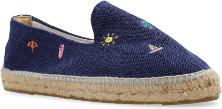 Manebí Canvas espadrilles Blue Heren