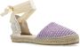 Manebí Espadrilles met logo Purple Dames - Thumbnail 4