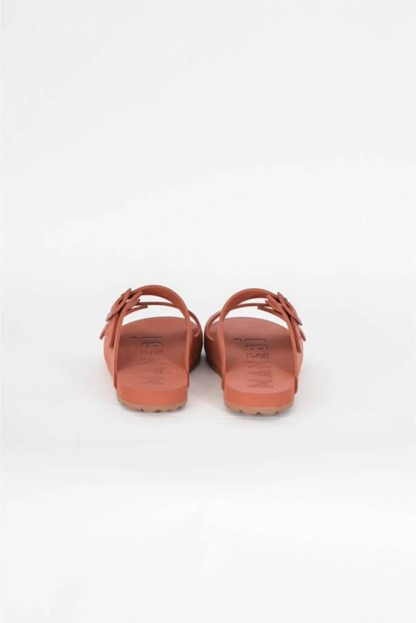 Manebí EVA Schuim Verstelbare Sandalen Orange Dames