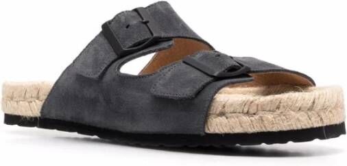 Manebí Grijze Sandalen voor een Stijlvolle Look Gray Heren