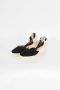 Manebí Hamptons Suede Espadrilles Platform Sandalen Black Dames - Thumbnail 2