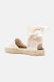 Manebí Macramé Katoenen Espadrilles Slip-On Schoenen Beige Dames - Thumbnail 3