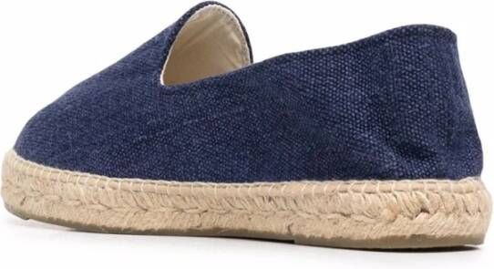 Manebí Navy Blue La Havana Espadrilles voor Heren Blue Heren