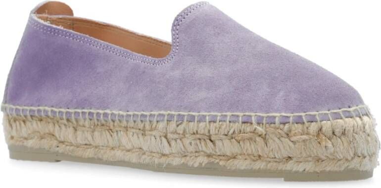 Manebí Suède espadrilles Purple Dames