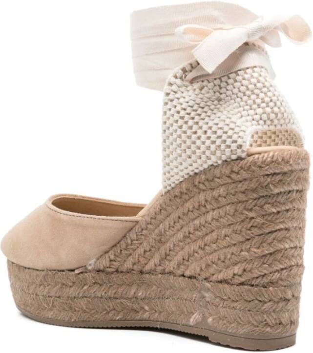 Manebí Wedges Beige Dames