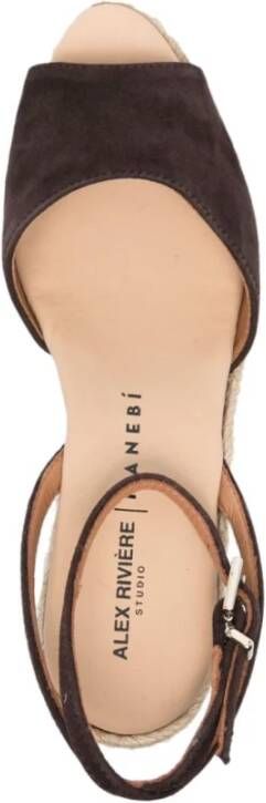 Manebí Wedges Brown Dames