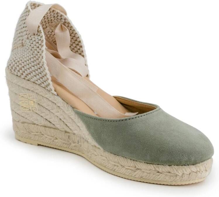 Manebí Wedges Green Dames