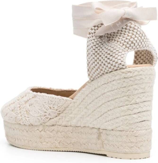 Manebí Wedges White Dames