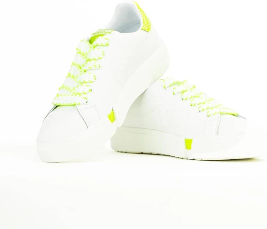 Manila Grace Dames Polka Dot Sneakers White Dames