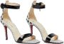 Manila Grace Hoge hak sandalen White Dames - Thumbnail 5