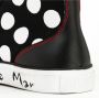 Manila Grace Hoge sneakers met stippen Black Dames - Thumbnail 7