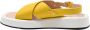 Manila Grace Hoge zool gele sandalen Yellow Dames - Thumbnail 2