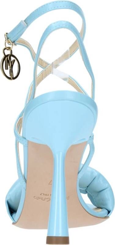 Manila Grace Sandalen Clear Blue Dames