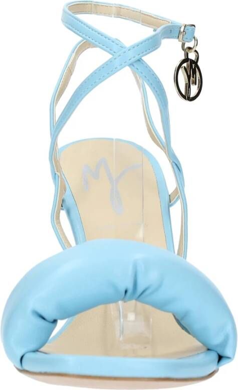 Manila Grace Sandalen Clear Blue Dames