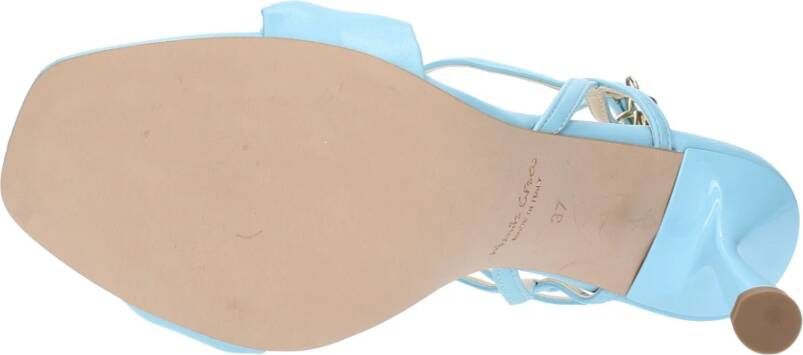 Manila Grace Sandalen Clear Blue Dames