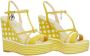 Manila Grace Wig Sandalen Yellow Dames - Thumbnail 3