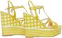 Manila Grace Wig Sandalen Yellow Dames - Thumbnail 4