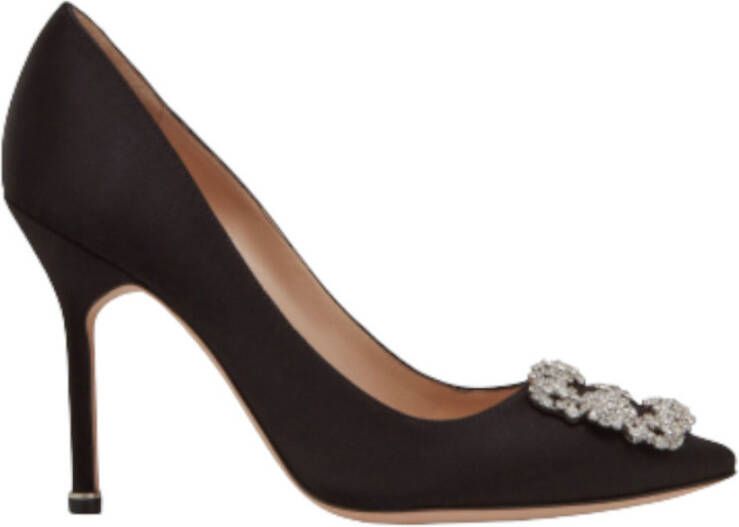 Manolo Blahnik Buckle-Detail Pumps Zwart Dames