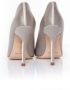 Manolo Blahnik Cotton heels Gray Dames - Thumbnail 3