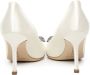 Manolo Blahnik Elegante Hangisi FMC Dames Schoenen White Dames - Thumbnail 3