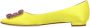 Manolo Blahnik Fabric flats Yellow Dames - Thumbnail 6