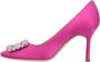 Manolo Blahnik Fabric heels Pink Dames - Thumbnail 6