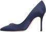 Manolo Blahnik Fabric heels Purple Dames - Thumbnail 6