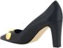 Manolo Blahnik Geometrische Hak Kalbsleren Pumps met Sferen Black Dames - Thumbnail 6